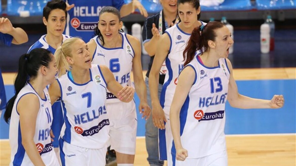 Ώρα τετράδας (16:00, ΕΡΤ1) για την Εθνική Γυναικών στο Ευρωμπάσκετ