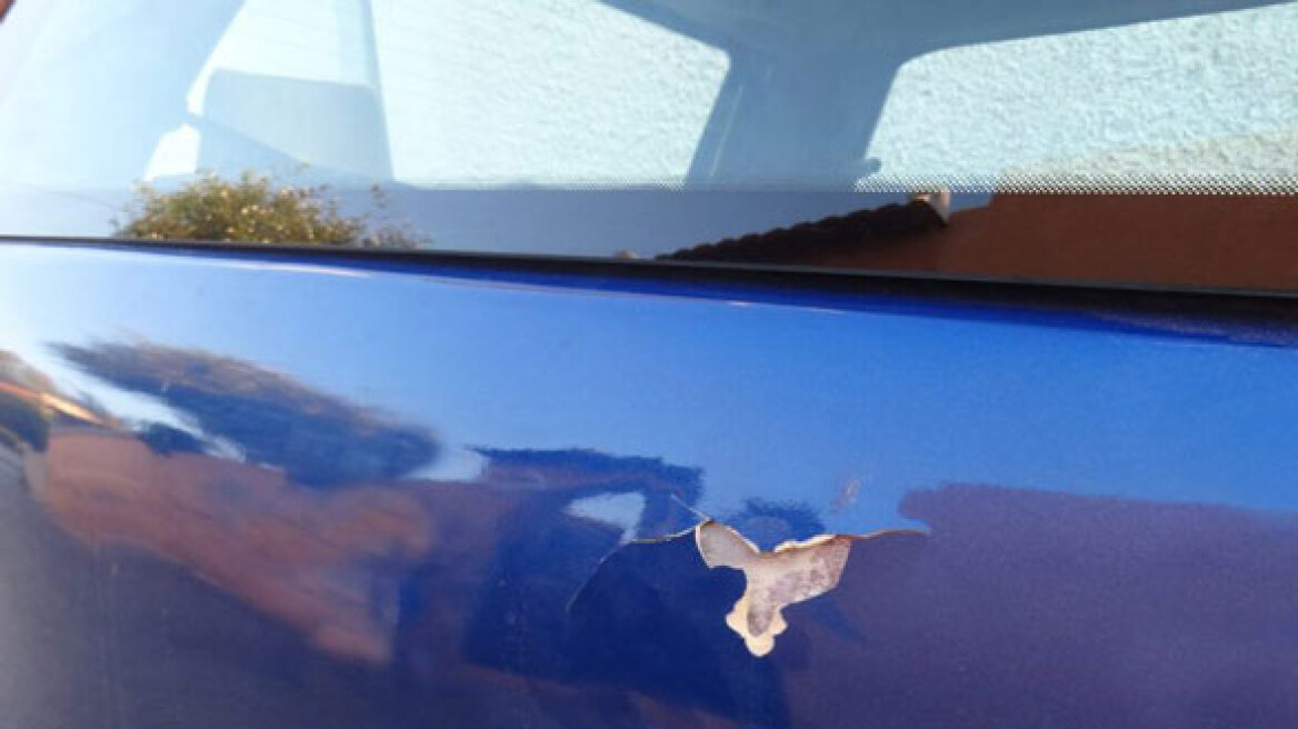 Κρήτη: Αυτοκίνητο δέχθηκε αδέσποτη σφαίρα!