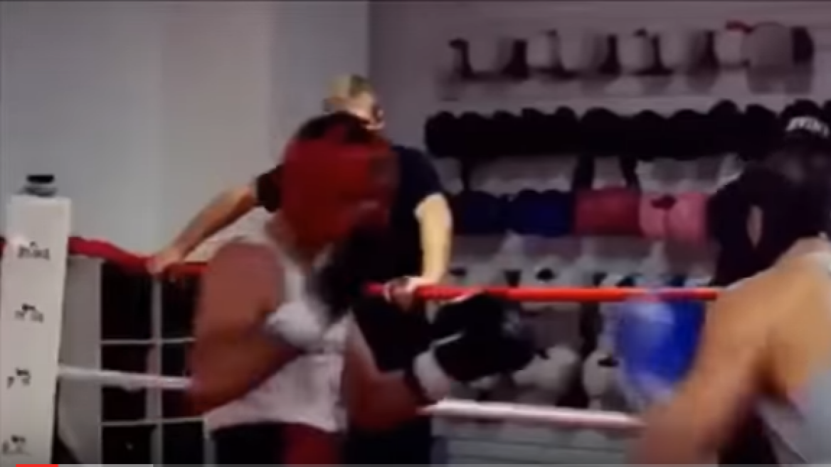 Leaked footage of Conor McGregor sparring in ring (video)