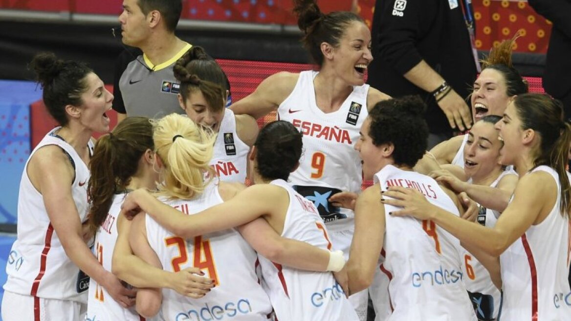 Eurobasket Γυναικών: Πρωταθλήτρια Ευρώπης η Ισπανία, 71-55 τη Γαλλία