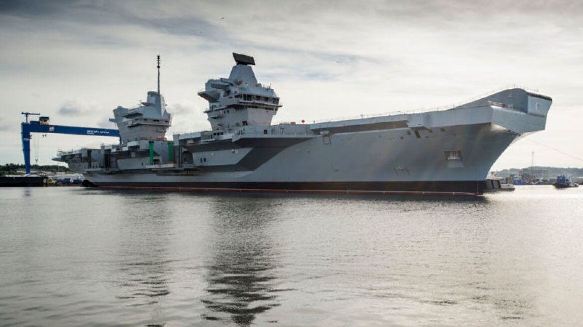 The carrier that’s supposed to revitalize the British Navy is finally out to sea (VIDEO)