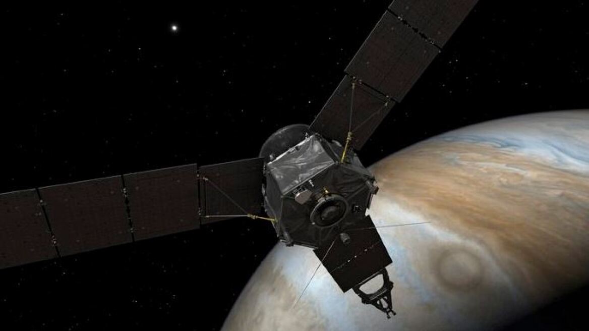 Για πρώτη φορά: Το Juno θα περάσει ακριβώς πάνω από την τεράστια «ερυθρά κηλίδα» του Δία 