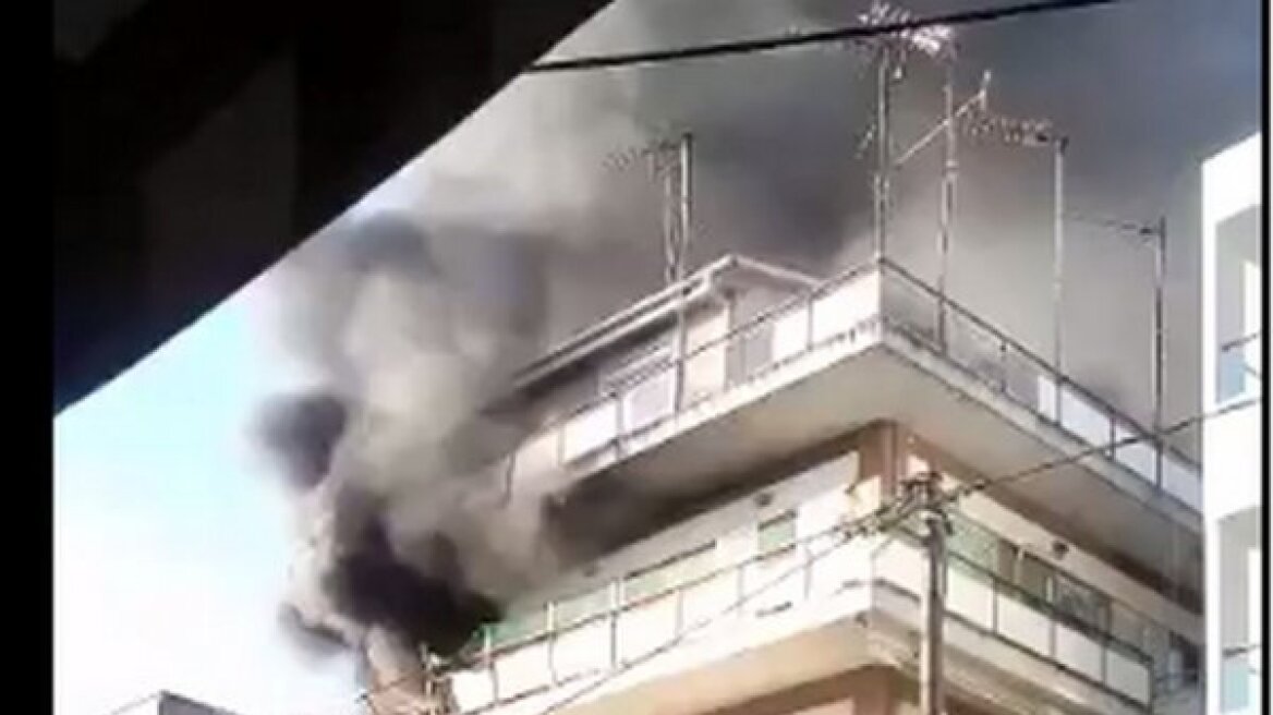 Δείτε βίντεο από τη φονική φωτιά στην Κατερίνη 