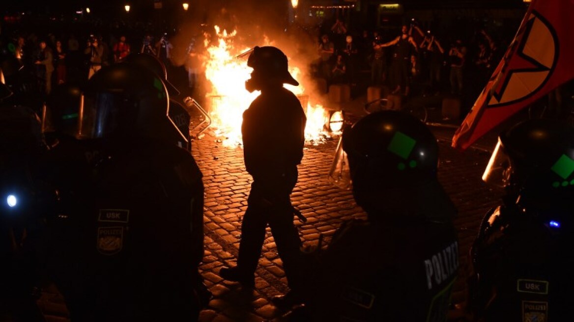 Νύχτα βίας και επεισοδίων στο Αμβούργο για την G20
