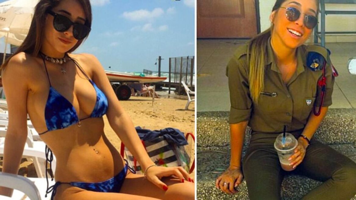 Hot Isreali soldier shares posts with her social media followers (photos)