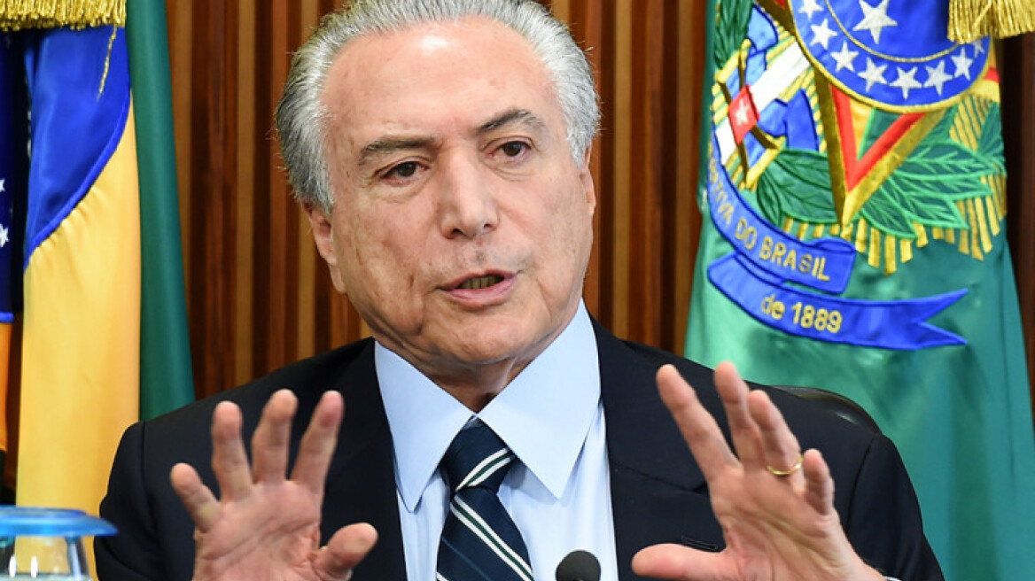 Βραζιλία: Εισήγηση υπέρ της απαγγελίας κατηγοριών κατά του προέδρου της χώρας