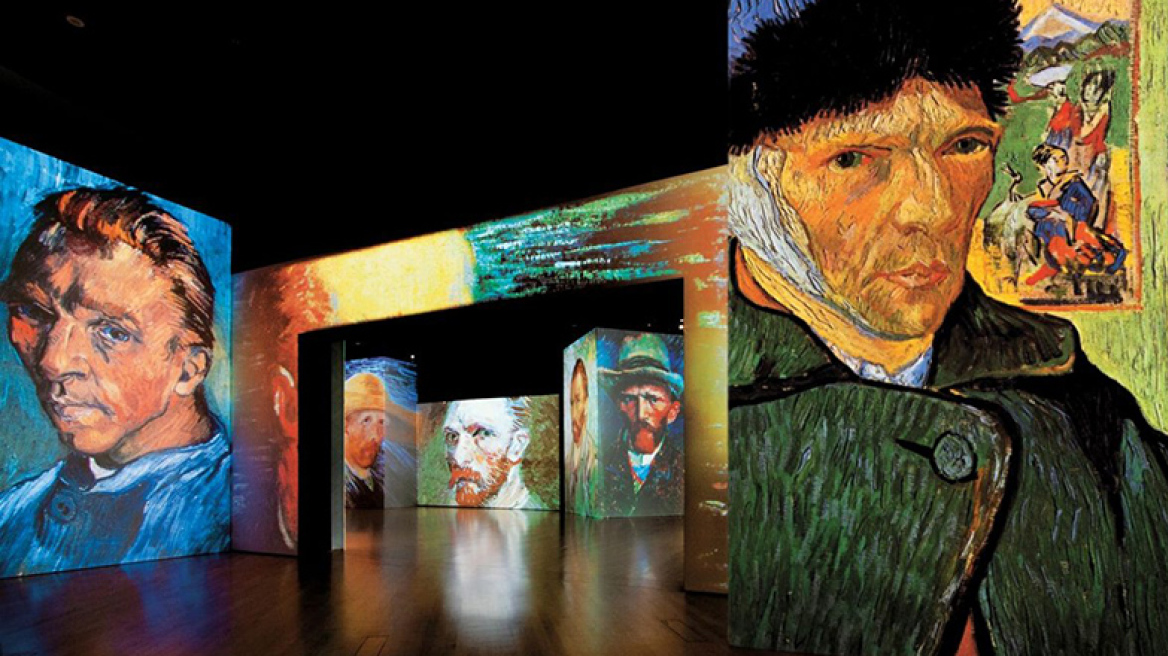 Ο Van Gogh Alive στο Μέγαρο Μουσικής Αθηνών