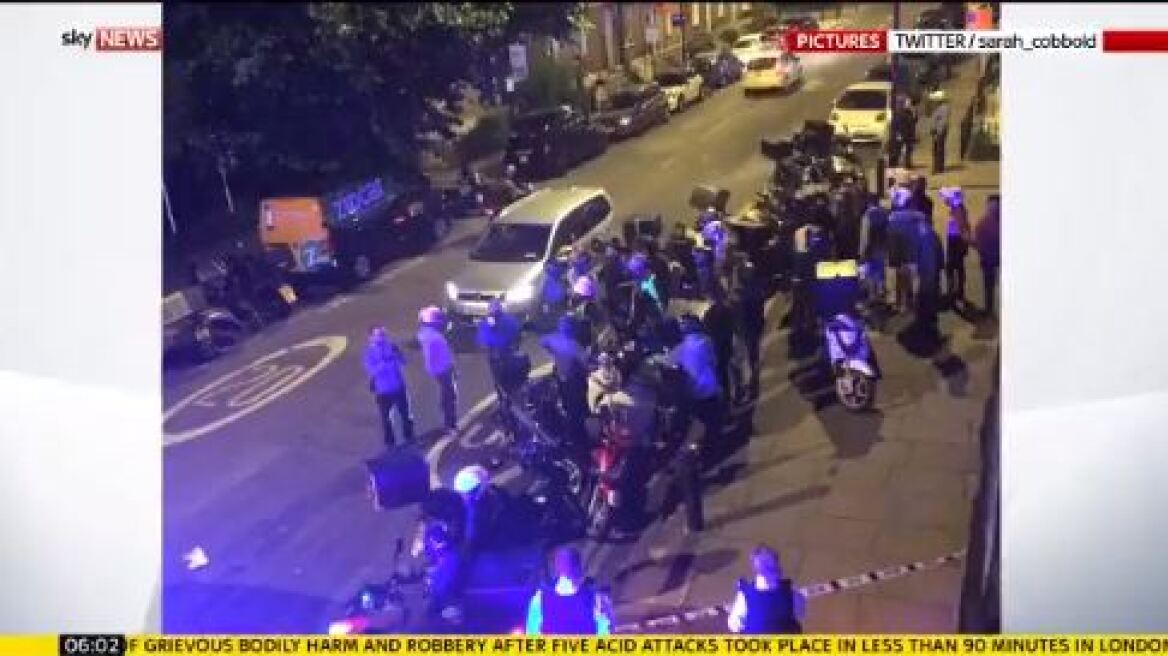 Βίντεο: Πέντε επιθέσεις με οξύ μέσα σε μιάμιση ώρα στο Λονδίνο