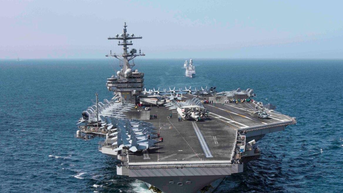 The US aircraft carrier USS George W. Bush jammed the radio communications of Turkish F-16s near Cyprus!