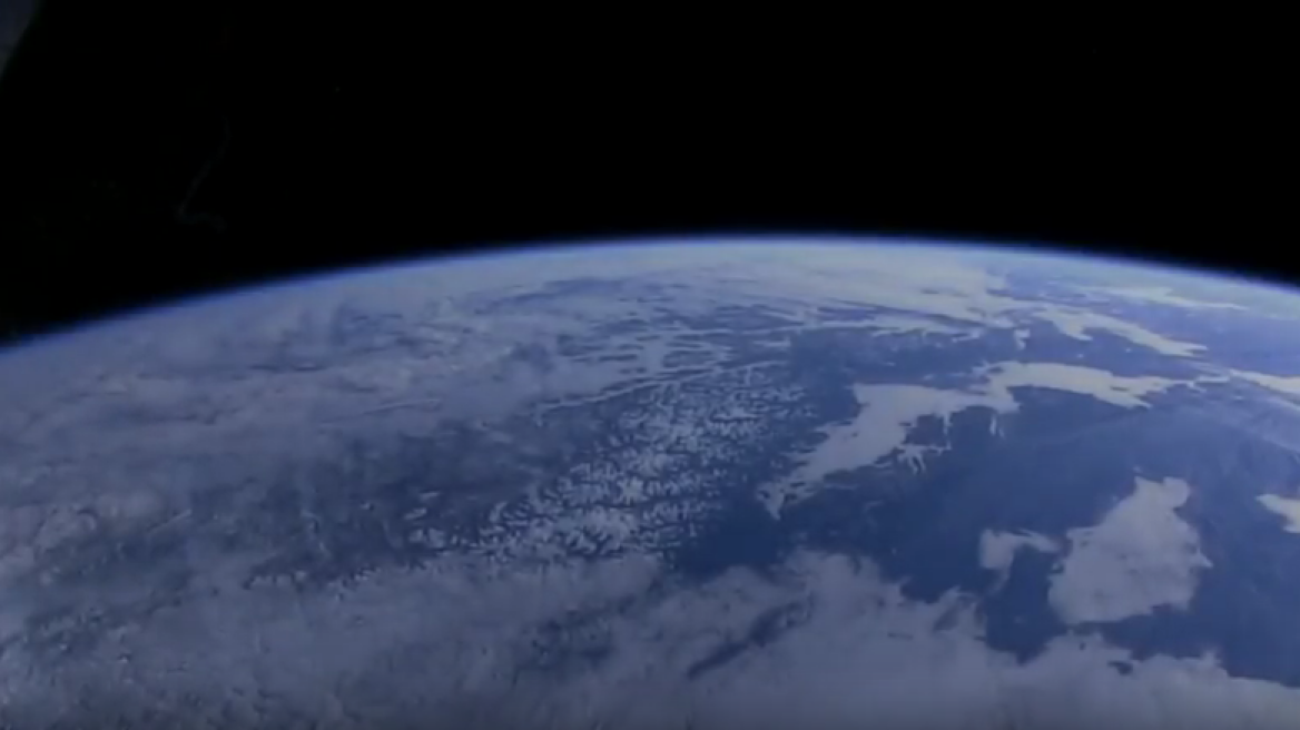 Βίντεο: Καθηλώνει η εικόνα της Γης από τον Διεθνή Διαστημικό Σταθμό
