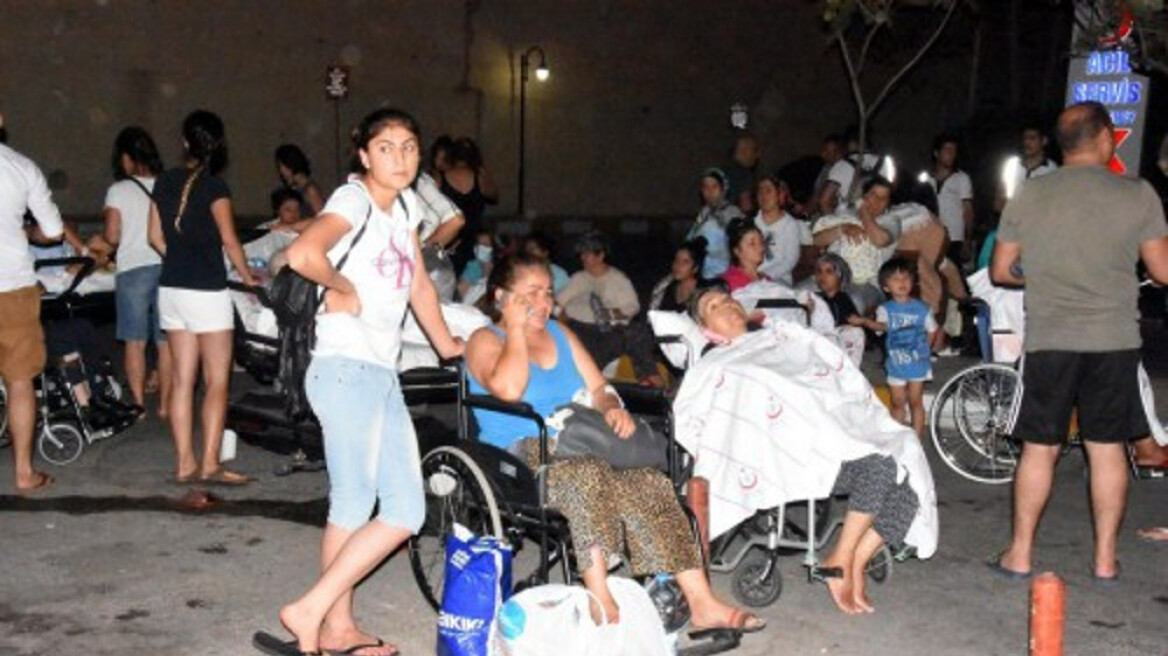 Σεισμός στην Κω: 350 τραυματίες στην Αλικαρνασσό της Τουρκίας 
