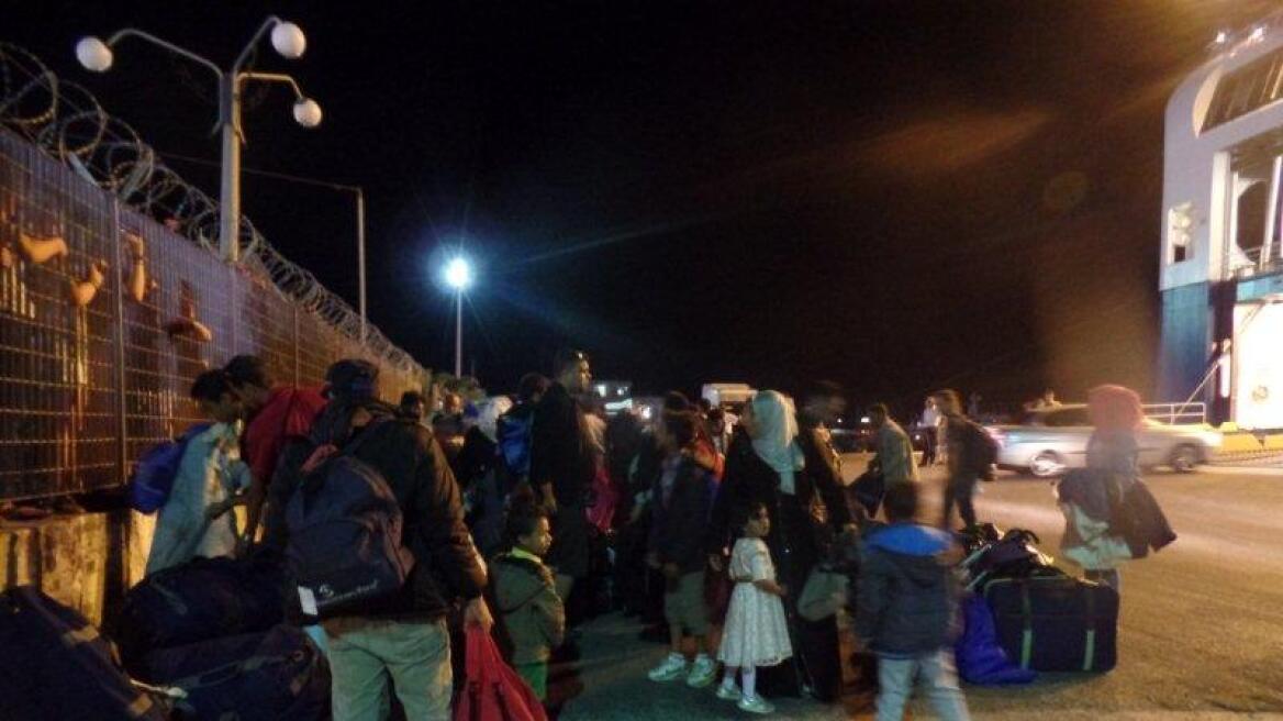 Χίος: 2.223 πρόσφυγες έφυγαν προς την ενδοχώρα από τον Ιανουάριο