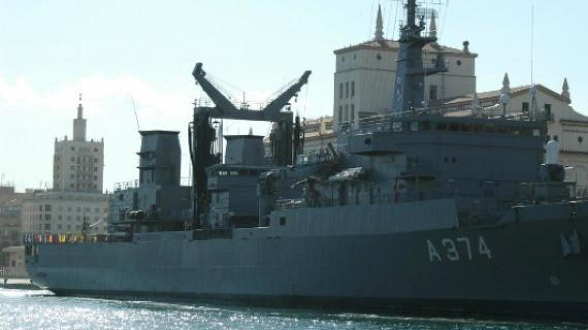 Πλώρη για Αλεξάνδρεια βάζει το πολεμικό πλοίο γενικής υποστήριξης «Προμηθεύς»
