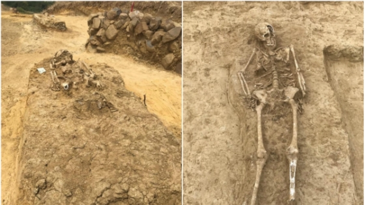 Αλεξανδρούπολη: Έσκαβαν για τον ΤΑΡ και βρήκαν τάφους του 5ου-6ου αιώνα