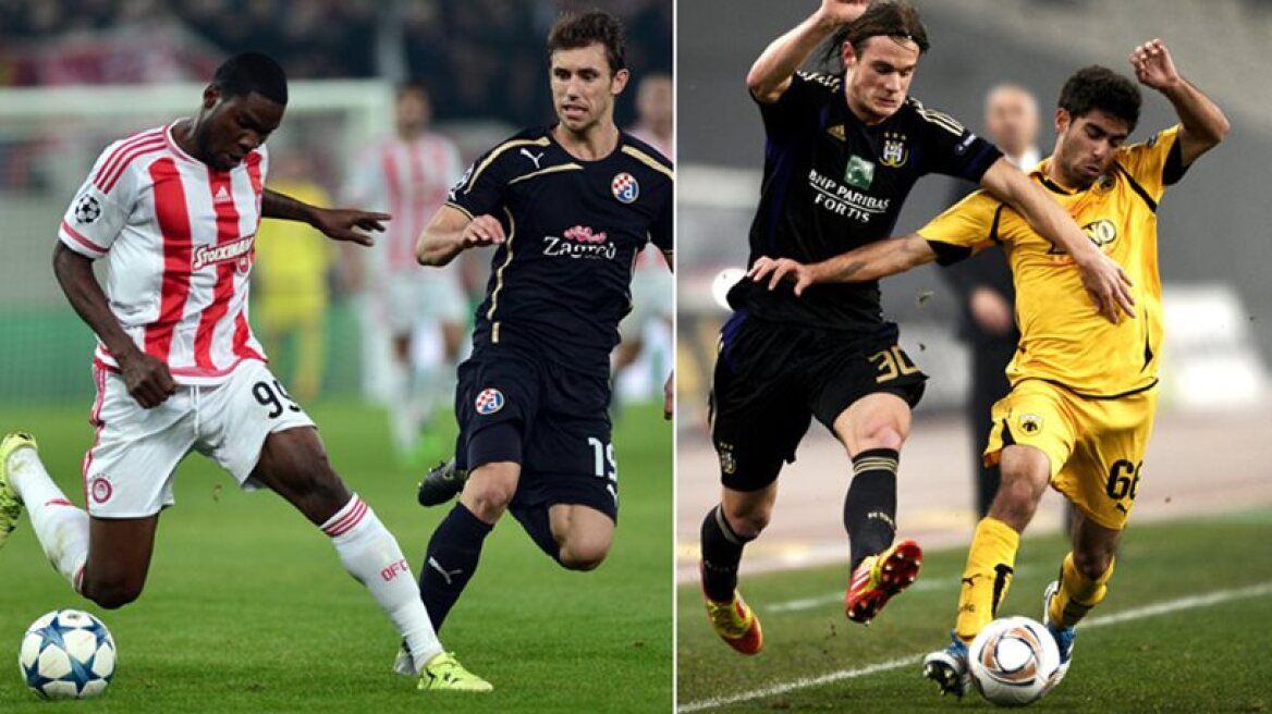 Olympiakos and AEK to start their Champions League campaigns