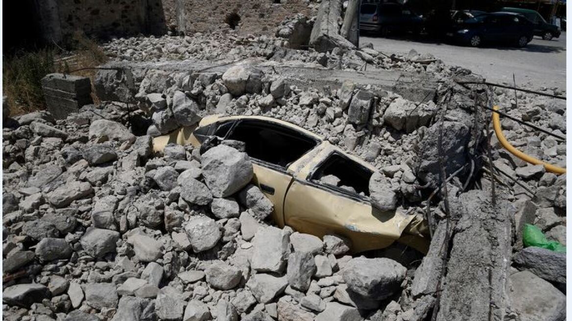 Παραμόρφωση 4 εκατοστών στην πόλη της Κω μετά τον φονικό σεισμό
