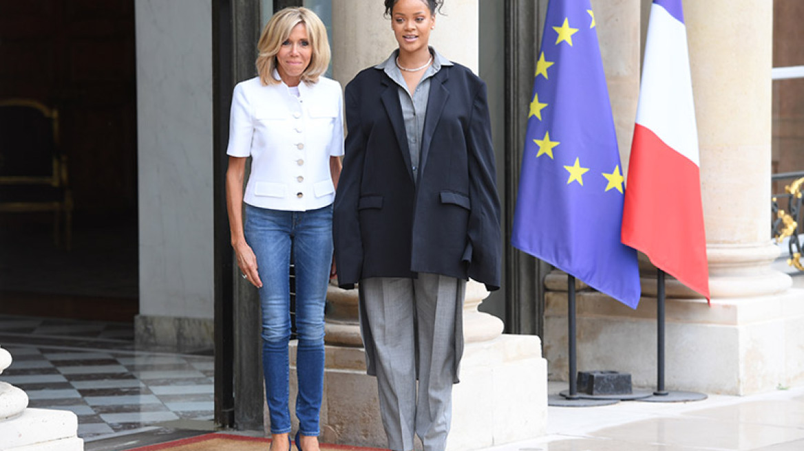  Γαλλία: Τετ α τετ του Μακρόν με τη Ριάνα στο Ελιζέ 