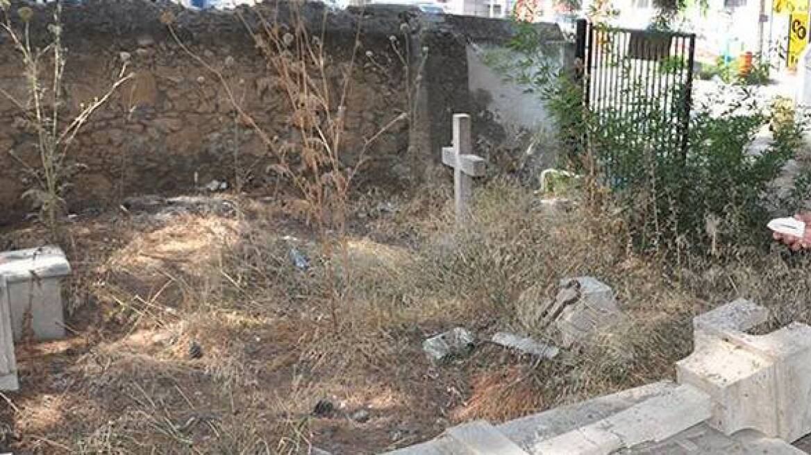  Christian graveyard found vendalized