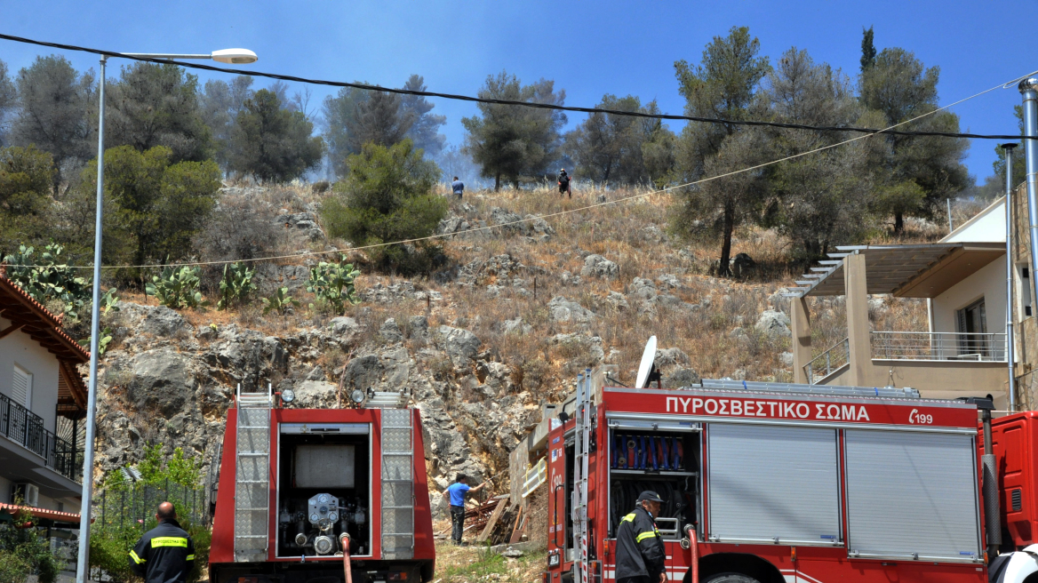 Υπό έλεγχο η πυρκαγιά στην Κάρυστο Ευβοίας - Σε ύφεση οι φωτιές στο Πικέρμι 