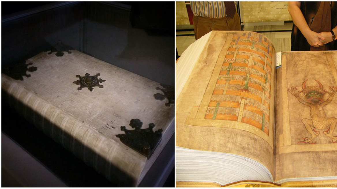 Codex Gigas a.k.a. “The Devil’s Bible” is the largest medieval manuscript in the world!