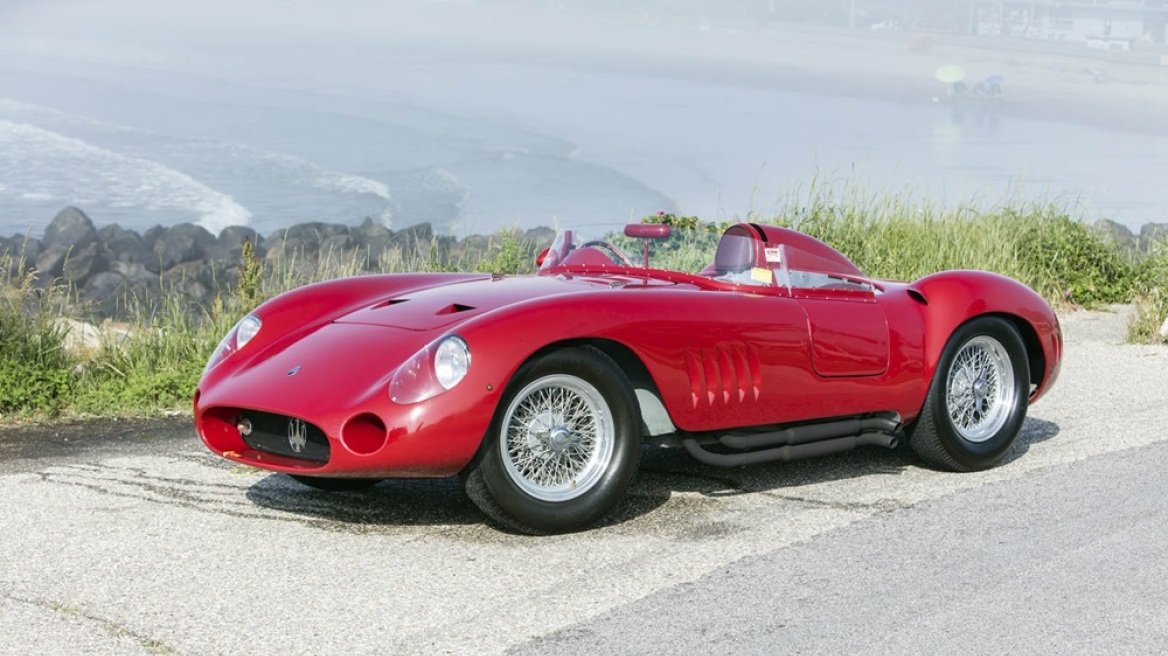 Σε δημοπρασία η Maserati 300 S του Fangio (τιμές)