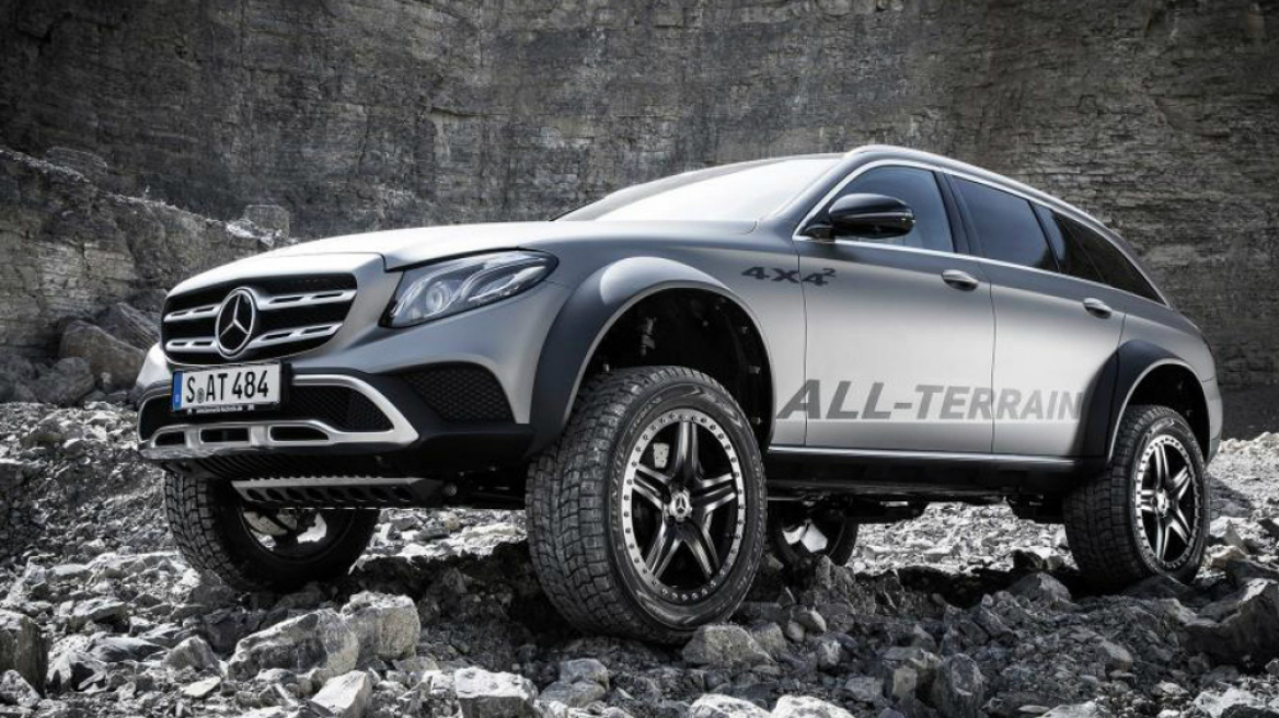 Δείτε σε δράση την Mercedes-Benz E-Class All-Terrain 4×4²