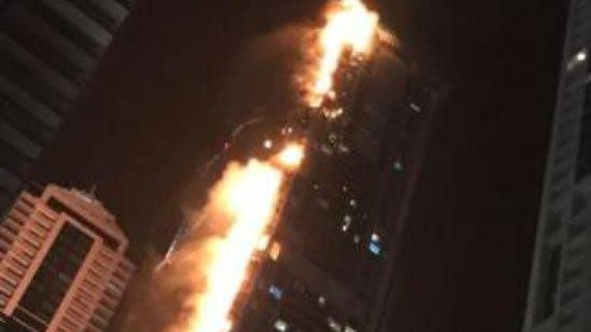Dubai skyscraper fire: Torch Tower residents wake to screams as flames engulf 79-storey building