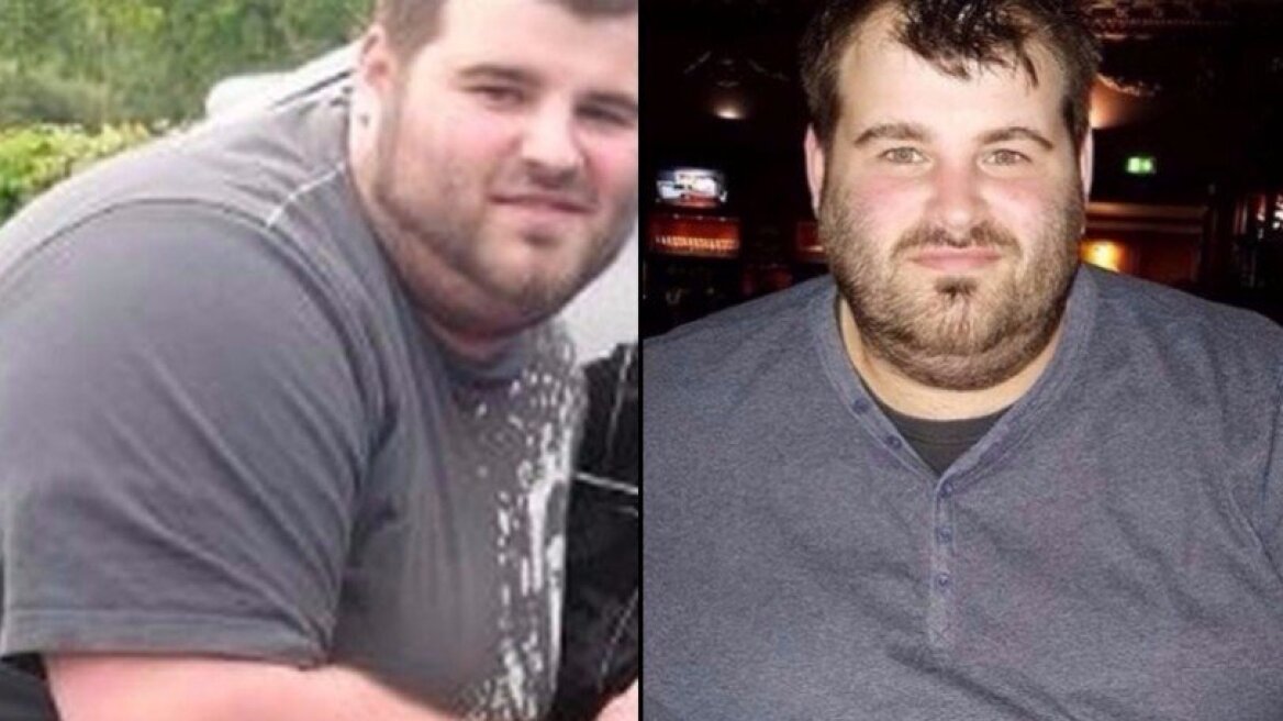 Αποφάσισε να χάσει 60 κιλά επειδή τον απατούσε η κοπέλα του (pics)