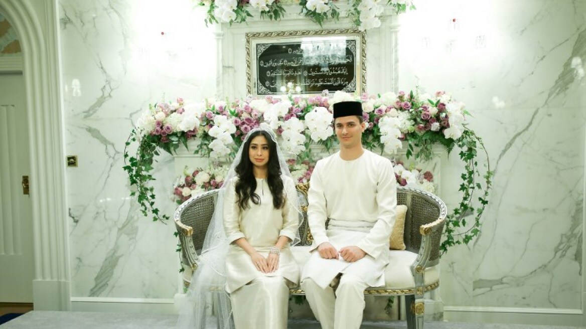 Γάμος σαν παραμύθι στη Μαλαισία: Η πάμπλουτη πριγκίπισσα και ο κοινός θνητός