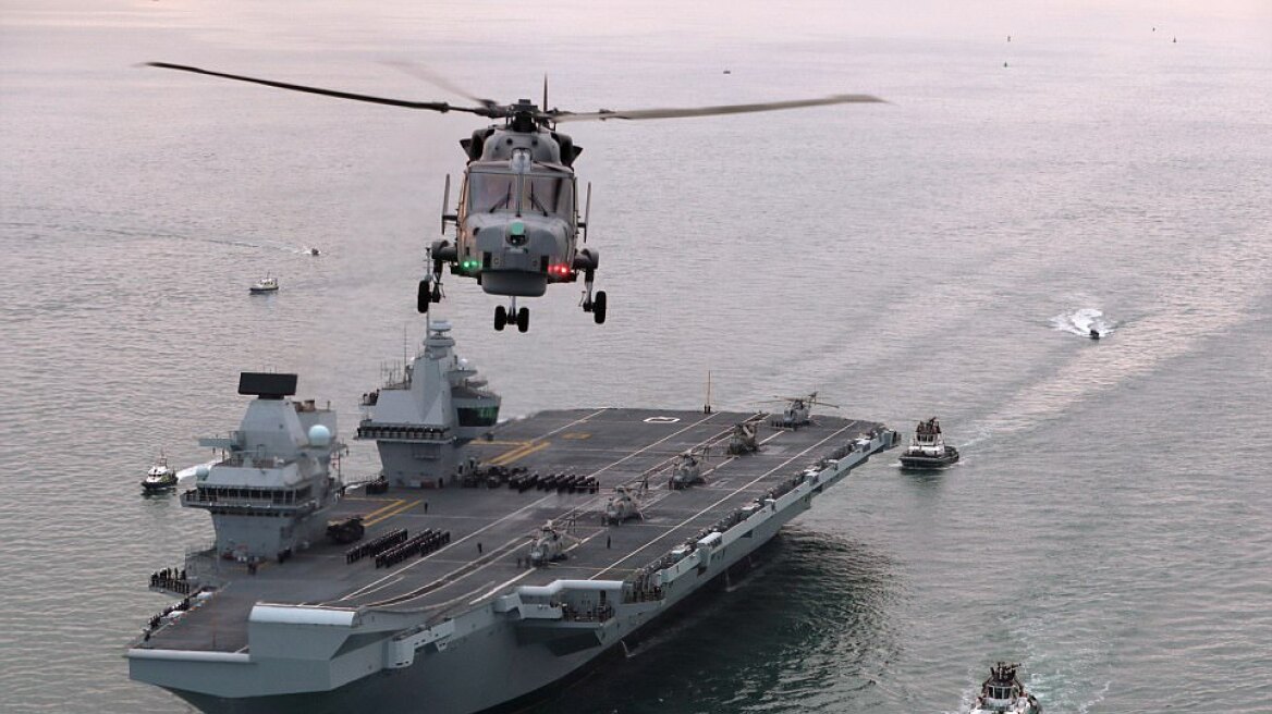 Βίντεο: Στο Πόρτσμουθ έφτασε το μεγαλύτερο πολεμικό πλοίο της Βρετανίας