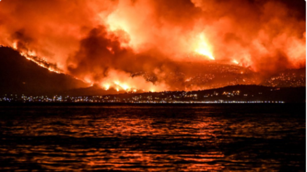 Greece seeks EU help as wildfires rage (VIDEO-PHOTOS)