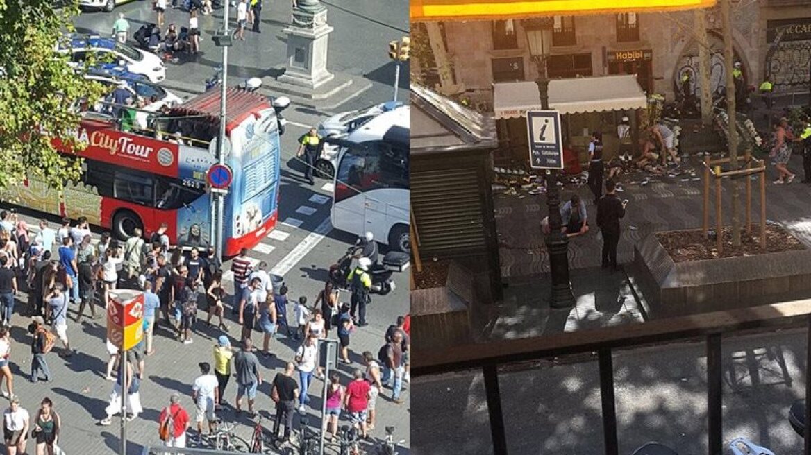 Terror in Barcelona: Armed terrorists hold hostages in restaurant