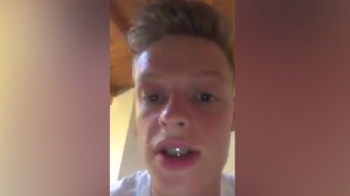 Viral το βίντεο - μήνυμα που τρόμαξε Βρετανίδα τουρίστρια στη Ζάκυνθο