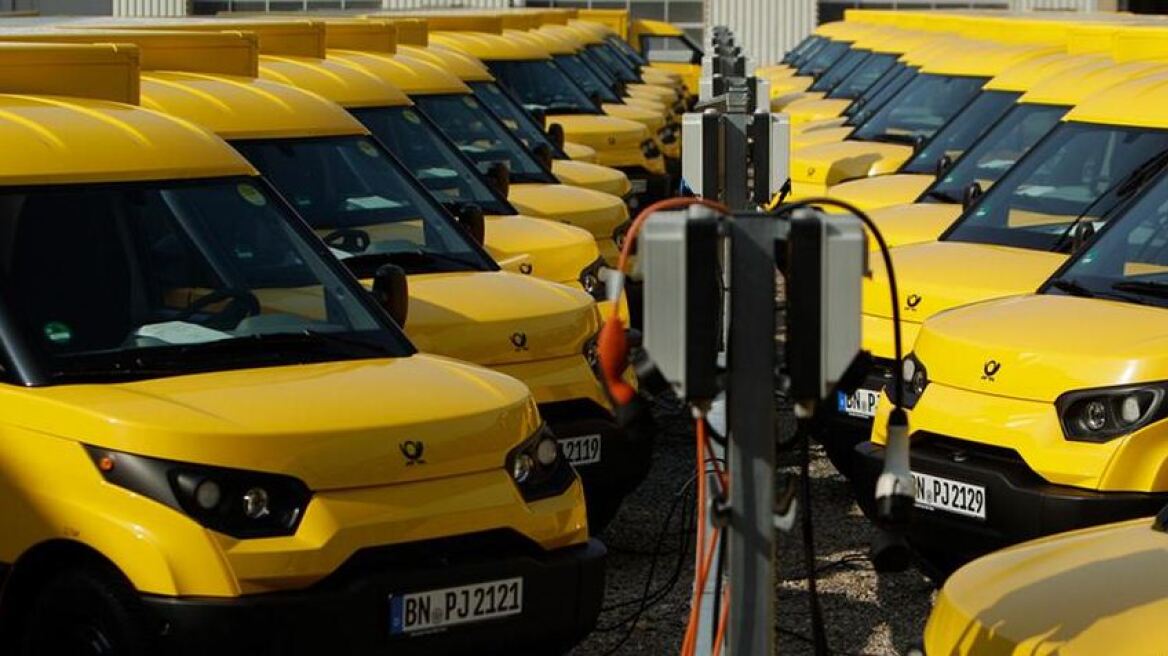 Ηλεκτροκίνητα φορτηγά προμηθεύονται τα γερμανικά ταχυδρομεία