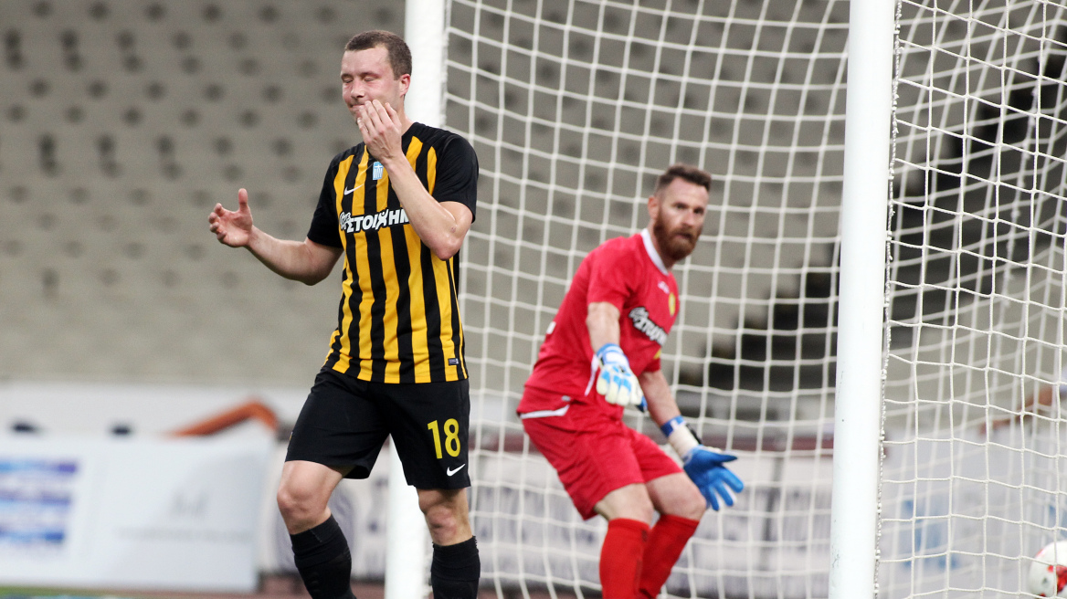 ΑΕΚ-Παναιτωλικός 2-0: Ζορίστηκε αλλά μπήκε στο πρωτάθλημα με το δεξί
