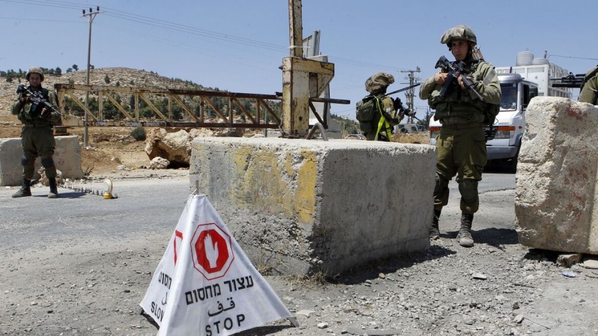 Δυτική Όχθη: Σκοτώθηκε Παλαιστίνιος που επιτέθηκε σε ισραηλινό συνοριοφύλακα