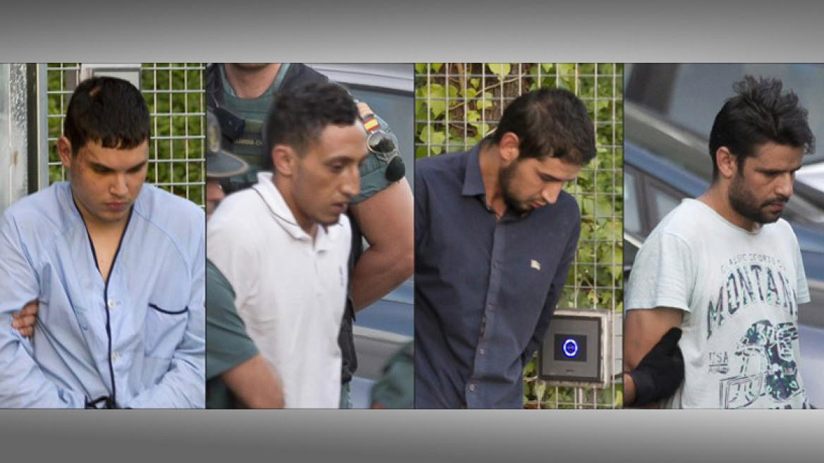 Ισπανία: Στο δικαστήριο οι τέσσερις συλληφθέντες τζιχαντιστές 