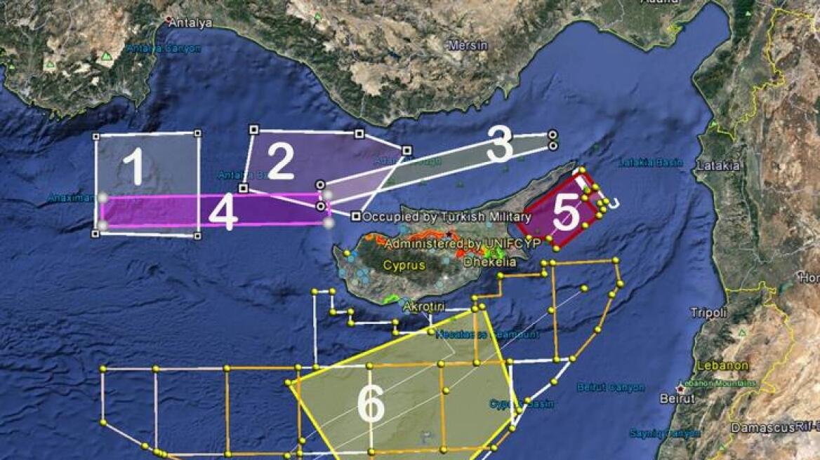 Κύπρος: Η Λευκωσία καταγγέλλει την Άγκυρα για δύο παράνομες Navtex	