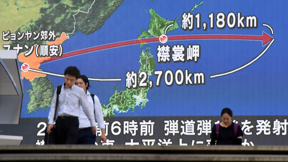 Επικίνδυνη κλιμάκωση από Κιμ Γιονγκ Ουν με τον πύραυλο πάνω από Ιαπωνία