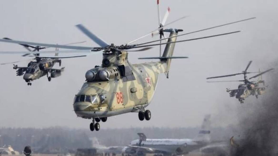 Ρωσία και Κίνα θα κατασκευάσουν 200 ελικόπτερα βαρέως τύπου
