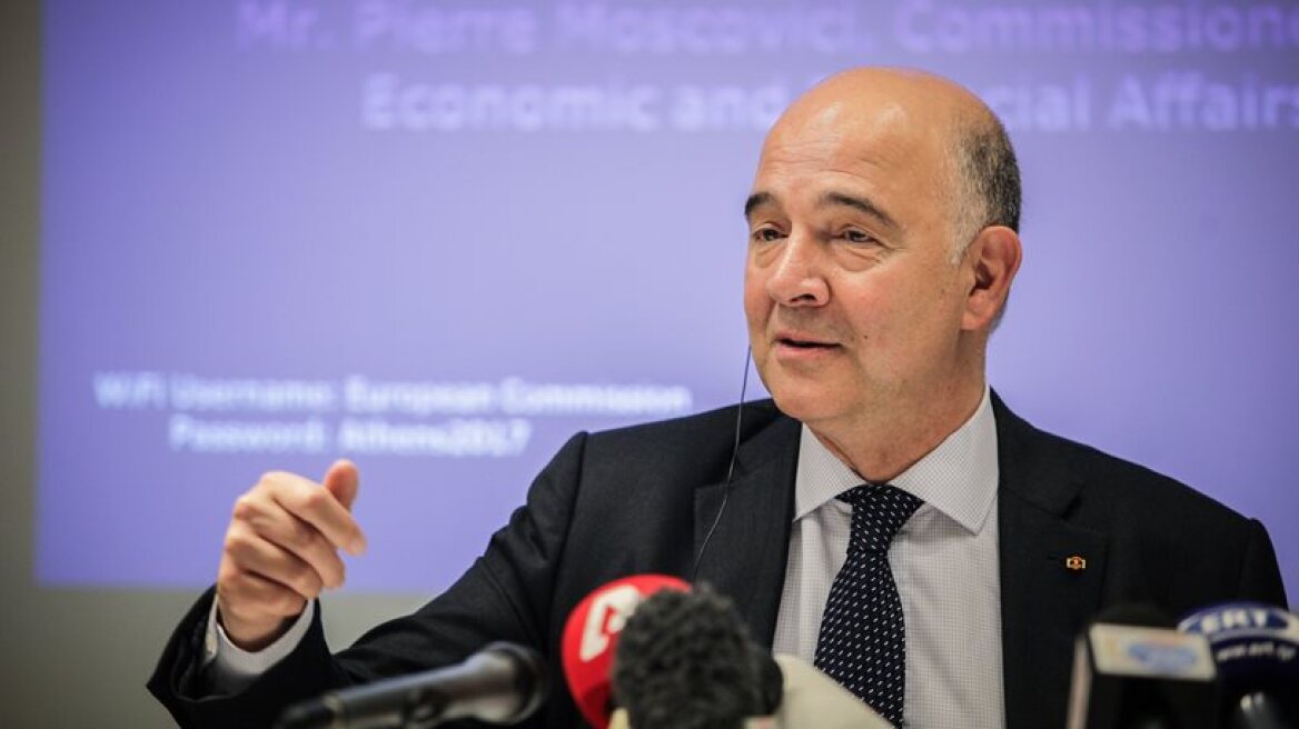 Moscovici: Greece under fiscal supervision until it pays 75% of its loans