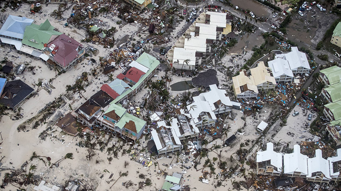 «Ιρμα-γεδδών»: Καταστροφή σε δύο νησιά από τον τυφώνα - Δέκα οι νεκροί