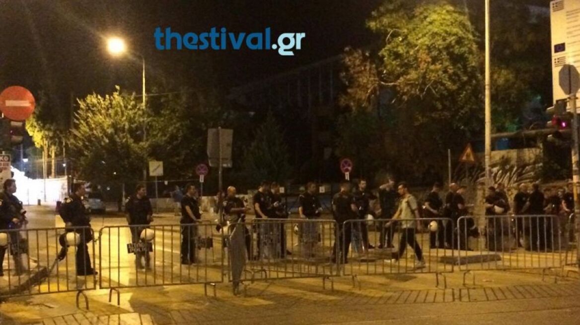 Θεσσαλονίκη: Κάγκελα παντού για να μιλήσει ο Τσίπρας στη ΔΕΘ