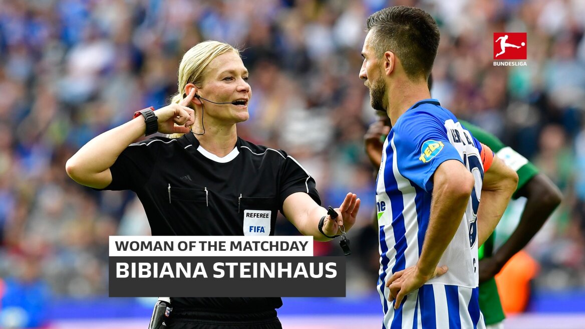 Μπιμπιάνα Στέινχαουζ: Η πρώτη γυναίκα που διαιτήτευσε αγώνα της Bundesliga