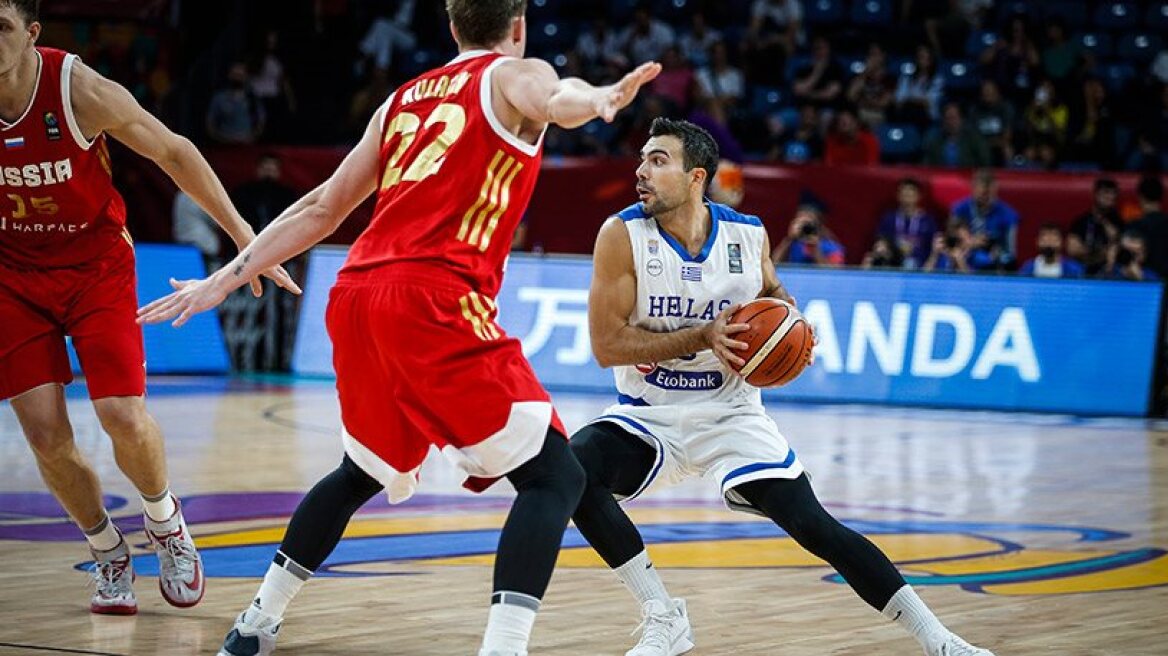 Greece lead Russia (37-31) in Eurobasket quarters (1st half)