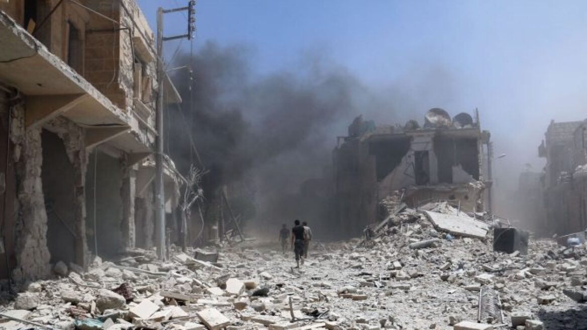 Συρία: Τουλάχιστον 39 άμαχοι νεκροί από αεροπορικούς βομβαρδισμούς