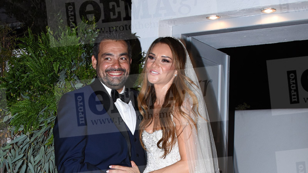 Φωτογραφίες: Παντρεύτηκε η παρουσιάστρια Ελένη Τσολάκη 