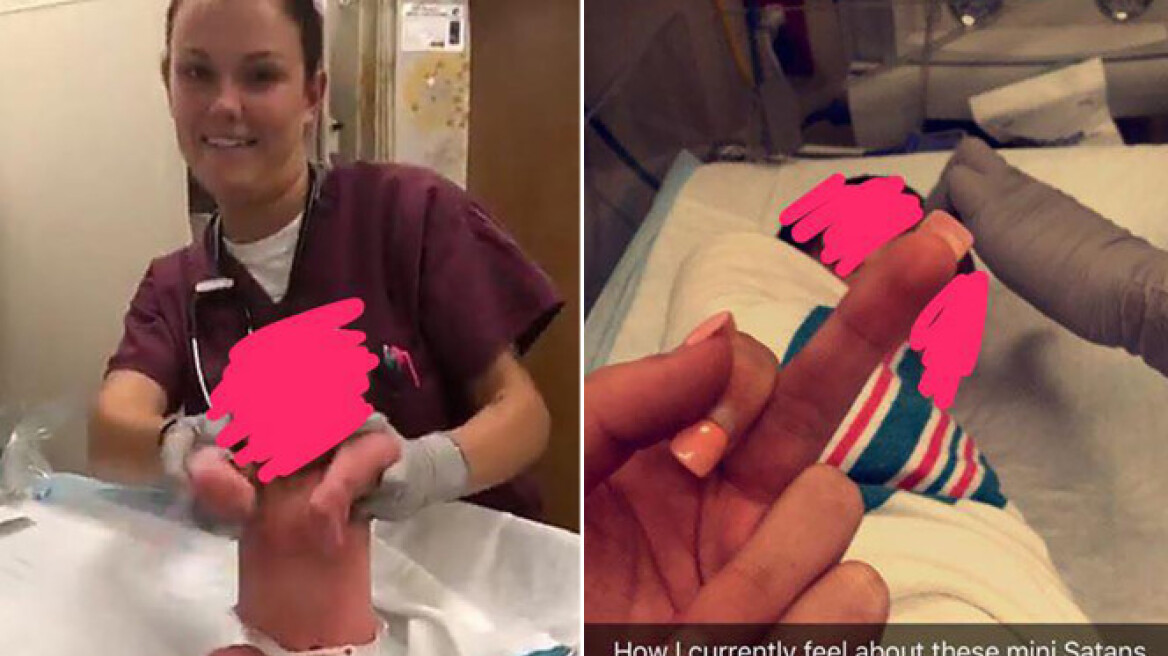 Θα εξοργιστείτε αν δείτε τι έκαναν αυτές οι νοσοκόμες σε νεογέννητα