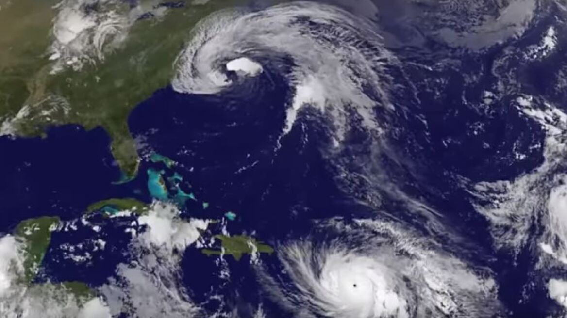 Βίντεο animation από τη NASA: Η «γέννηση» του τυφώνα «Μαρία» και η γιγάντωσή του