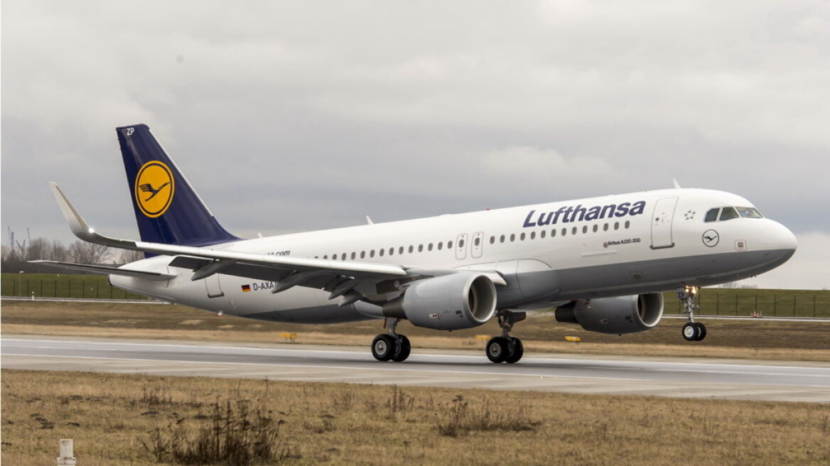 Προσγείωση ανάγκης Airbus της Lufthansa στη Θεσσαλονίκη 